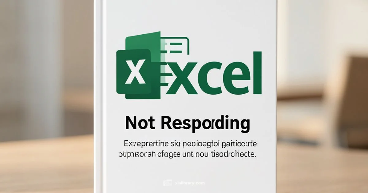 Close Not Responding Excel - XLS Library