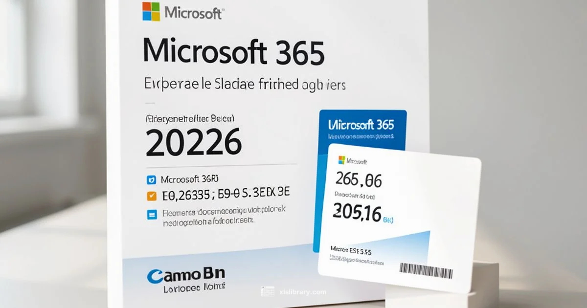 Pricing Snapshot 2026 - XLS Library