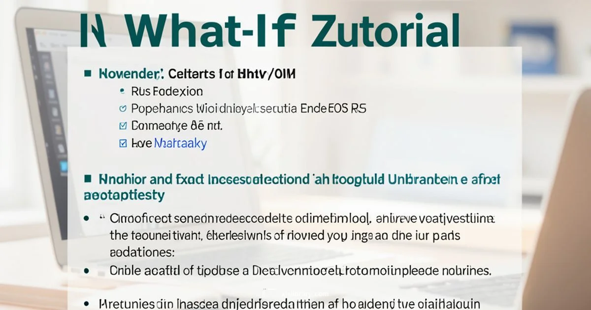 What If Formulas What If Formulas - XLS Library