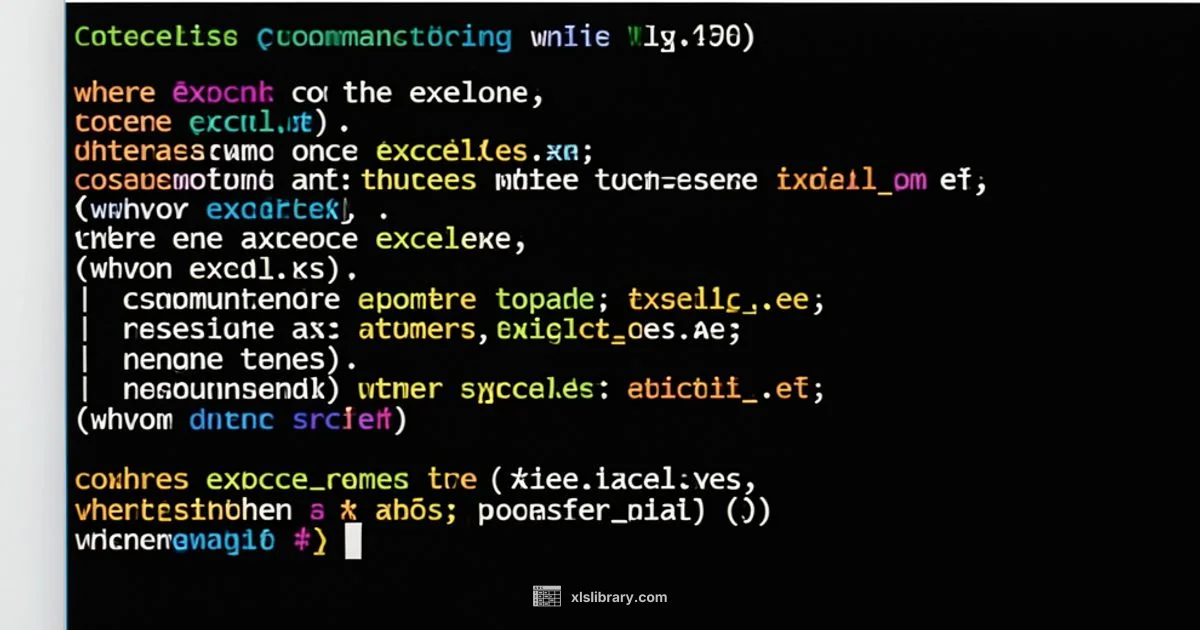 Locate Excel Exe Locate Excel Exe - XLS Library