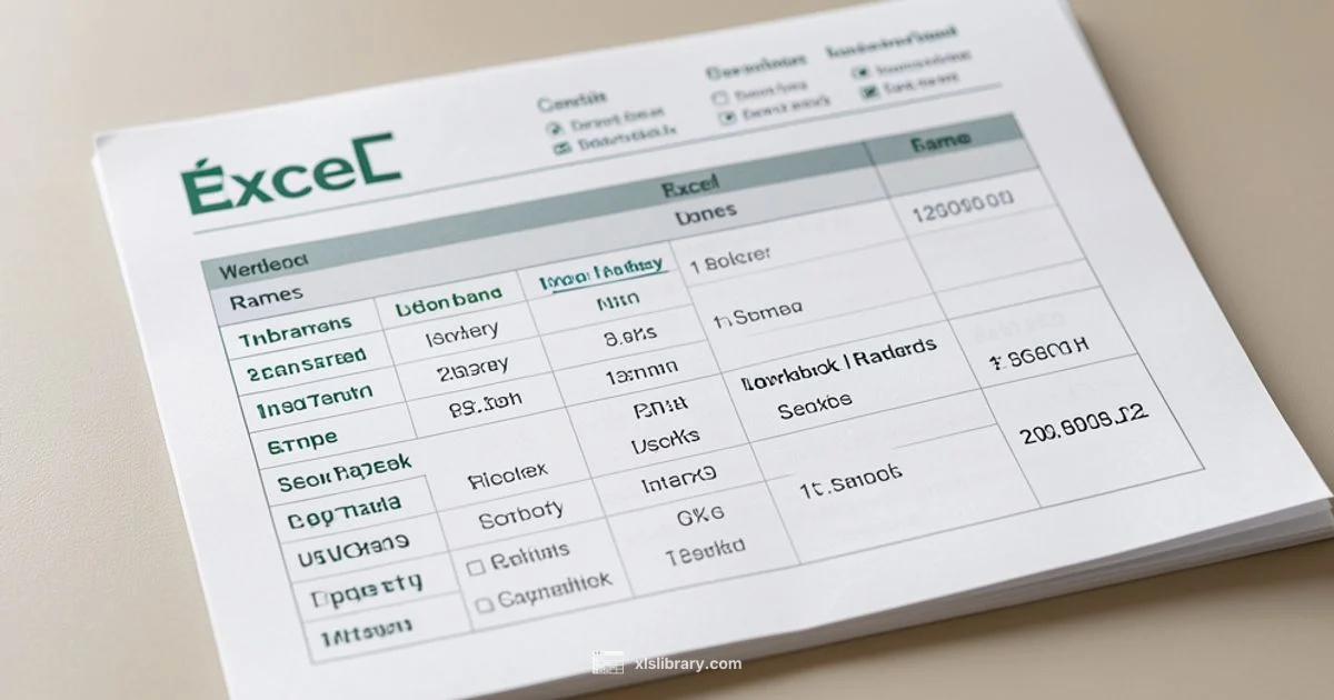 Excel Name Guide - XLS Library