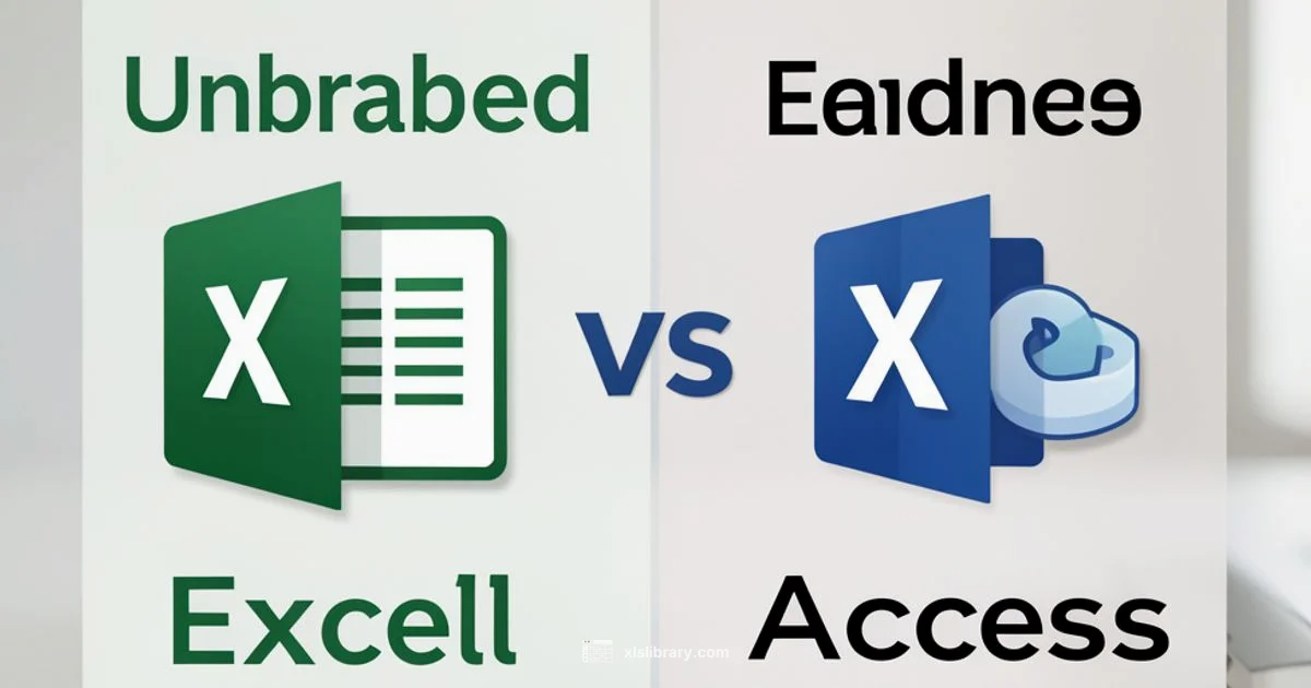 Excel vs Access Excel vs Access - XLS Library