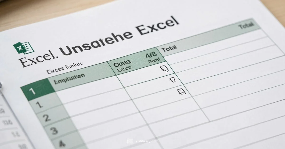 Total a Column - XLS Library