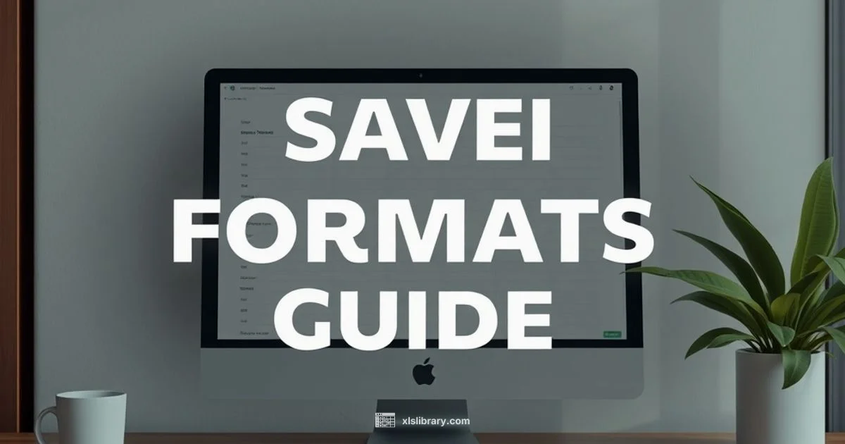 Best Save Formats - XLS Library