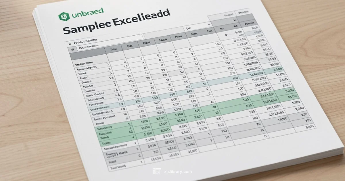 Example Excel Sheet Example Excel Sheet - XLS Library