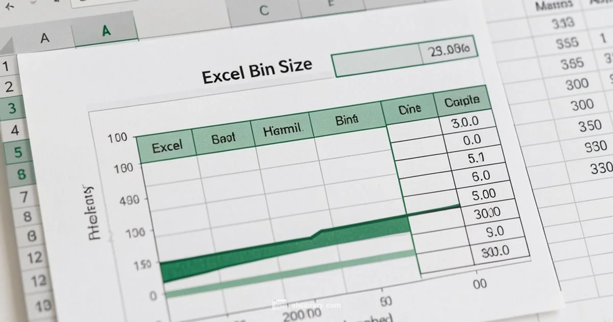 Bin Size in Excel Bin Size in Excel - XLS Library