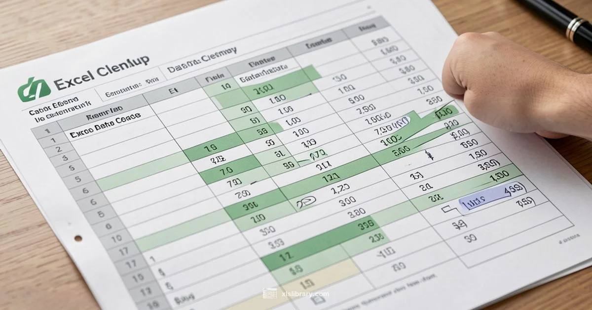 Clean Excel Data - XLS Library