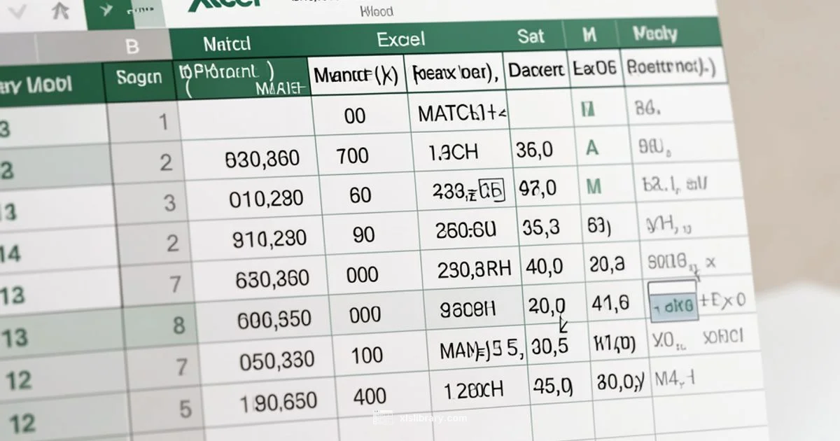 Excel MATCH Guide - XLS Library