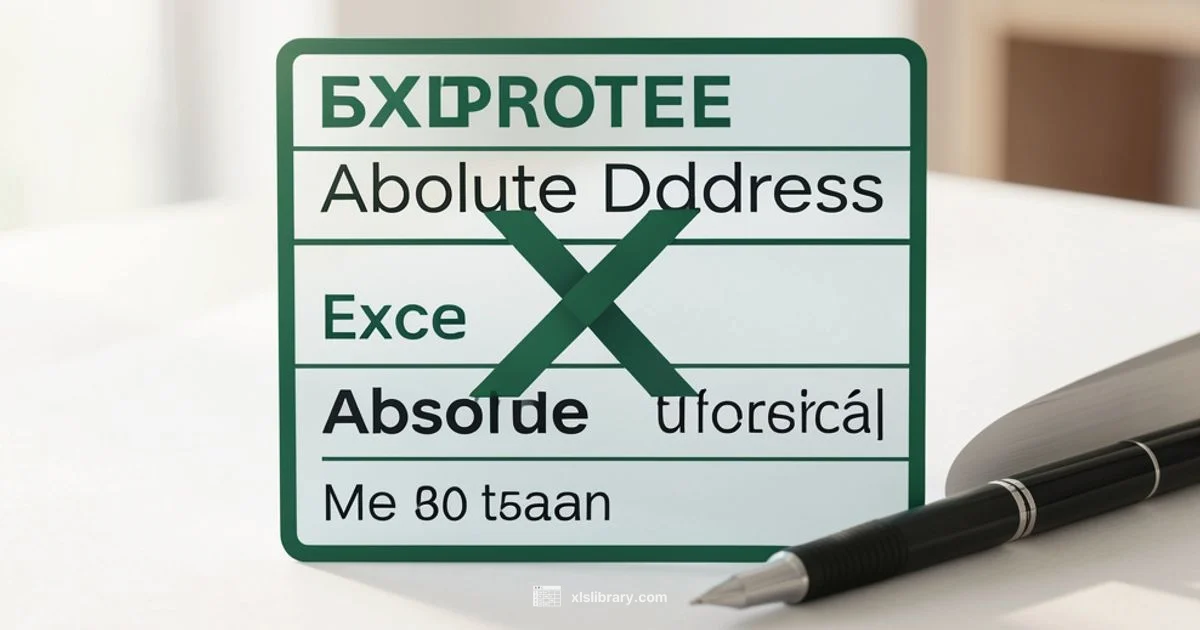 Fixed References in Excel - XLS Library