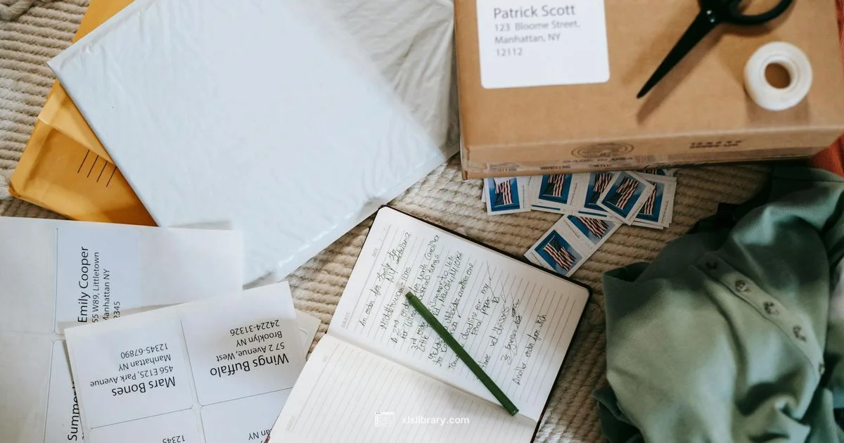 Excel Mailing Labels - XLS Library