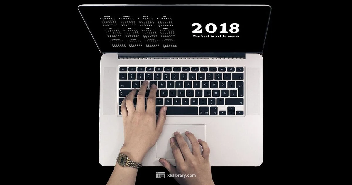 2025 Calendar Template - XLS Library