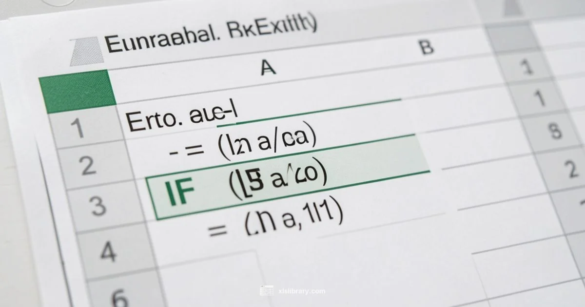 IF Function in Excel - XLS Library