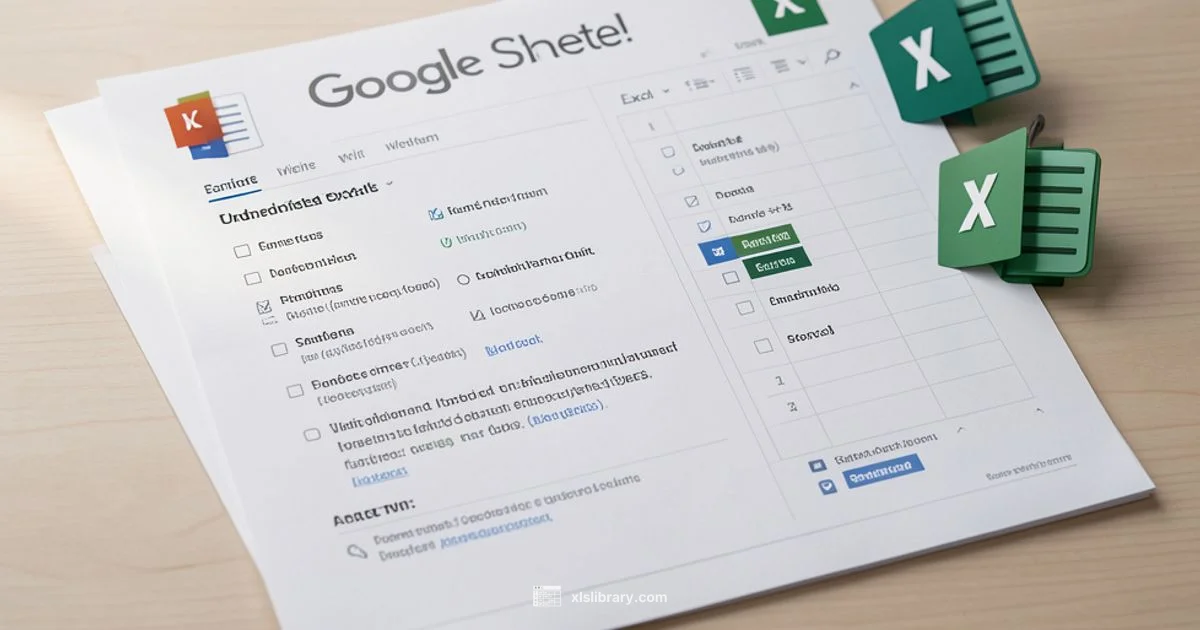 Convert Sheets to Excel - XLS Library