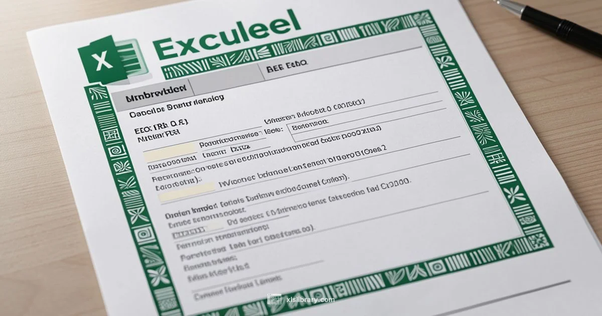 Border Excel Guide - XLS Library