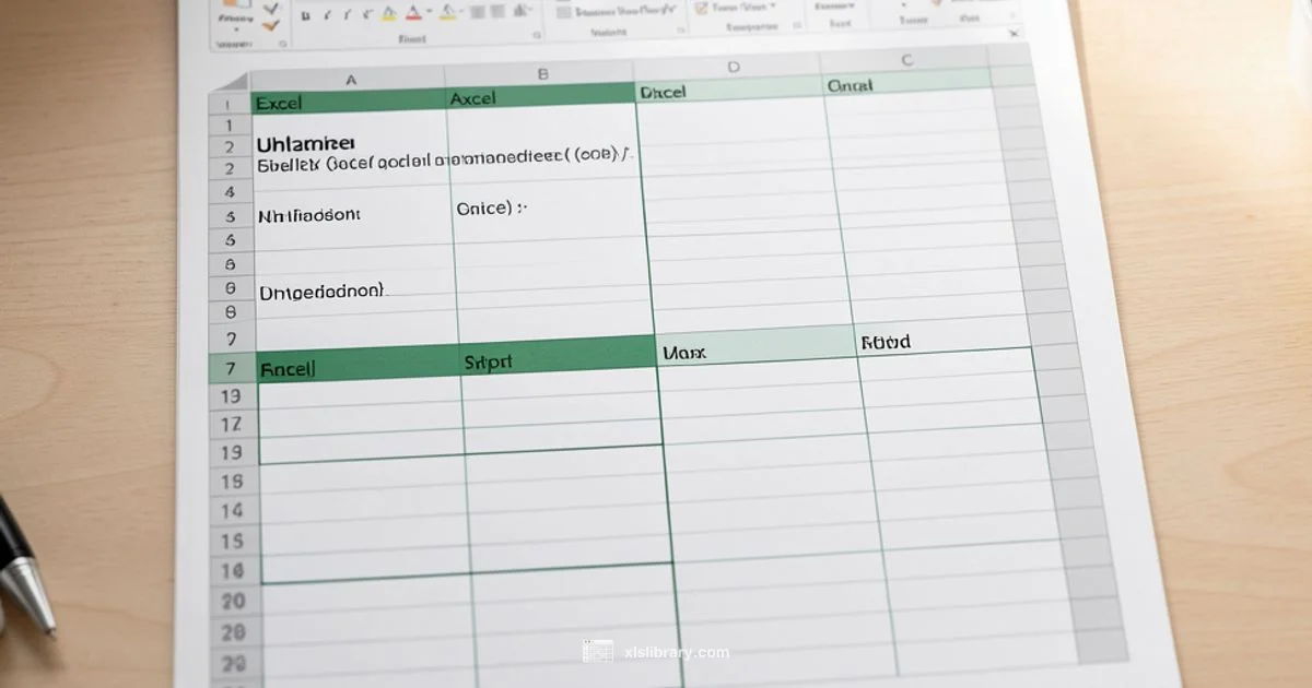 Split Cell Tutorial - XLS Library