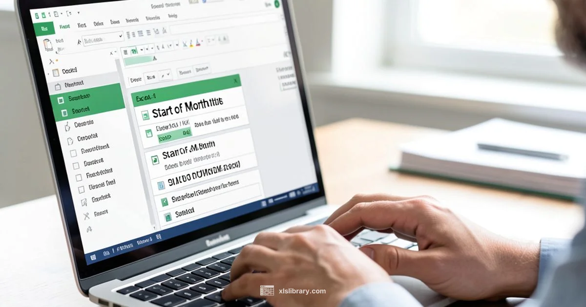 Month Start in Excel - XLS Library