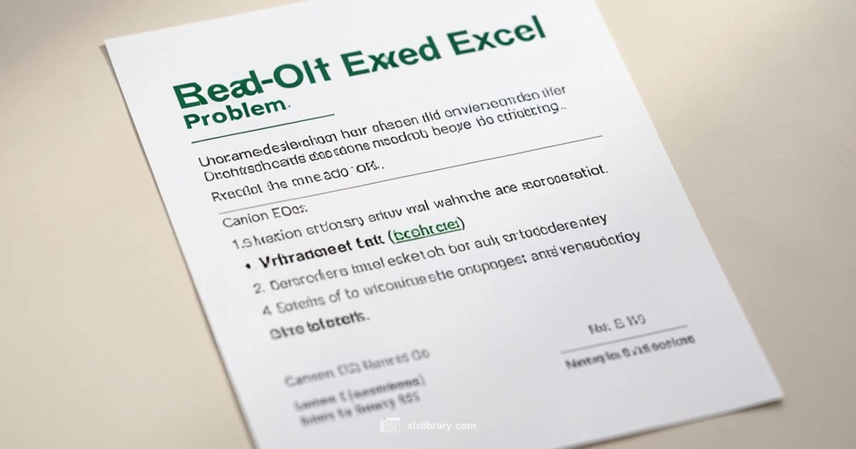 Excel Read-Only Fix Excel Read-Only Fix - XLS Library