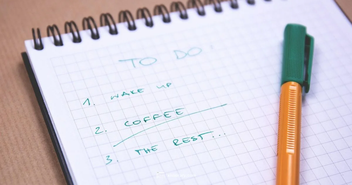 To-Do List Template To-Do List Template - XLS Library