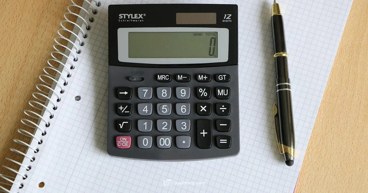 Excel Accounting Template - XLS Library