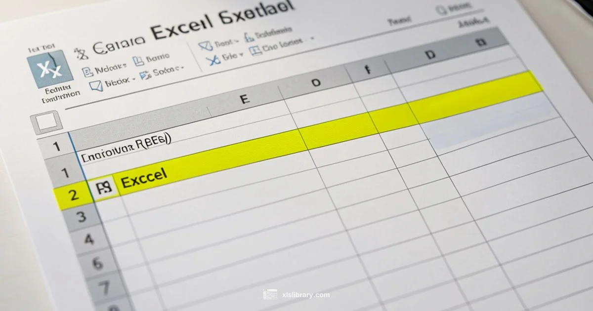 Excel Row Basics - XLS Library