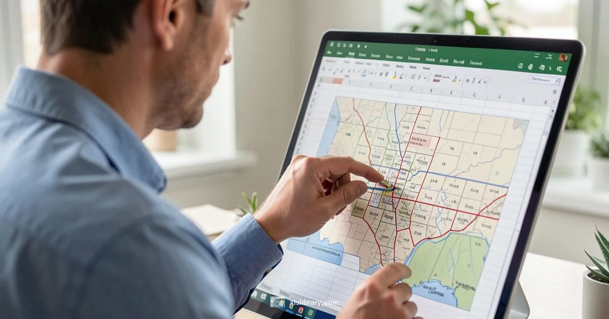 Zip Code Map in Excel - XLS Library