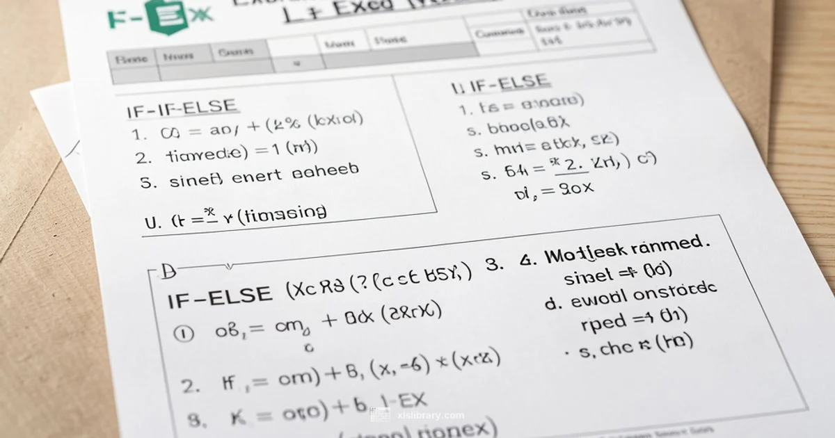 IF-ELSE in Excel - XLS Library