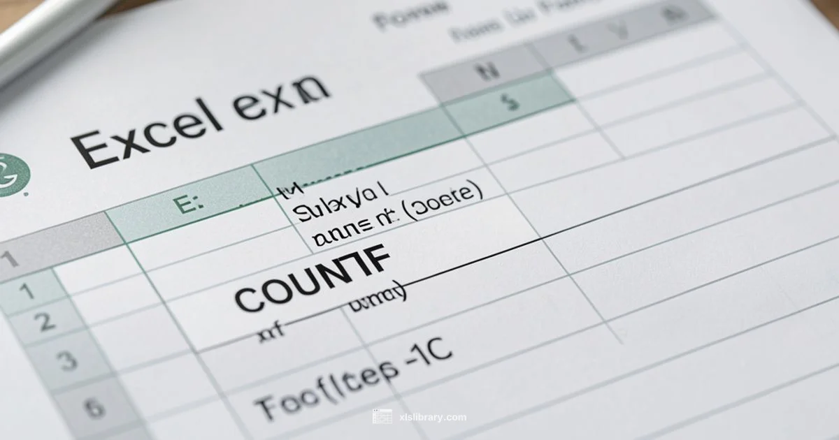 COUNTIF Guide - XLS Library