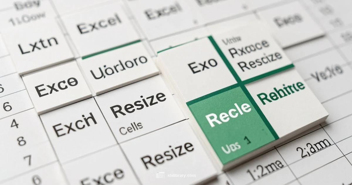 Resize Excel Cells - XLS Library