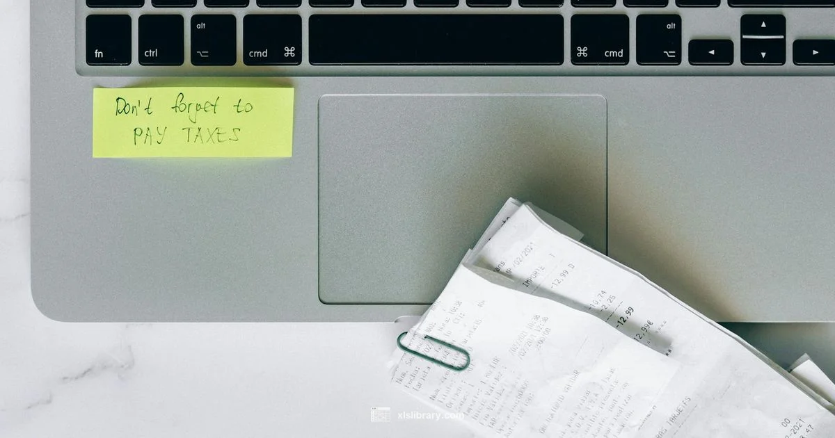 Pay Stub Template - XLS Library