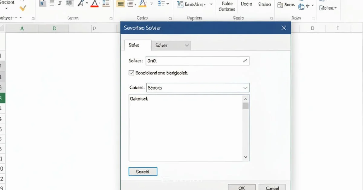 Solver in Excel - XLS Library
