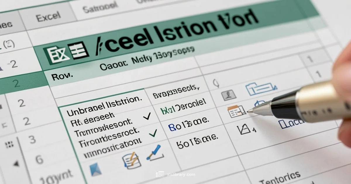 Insert Rows in Excel - XLS Library
