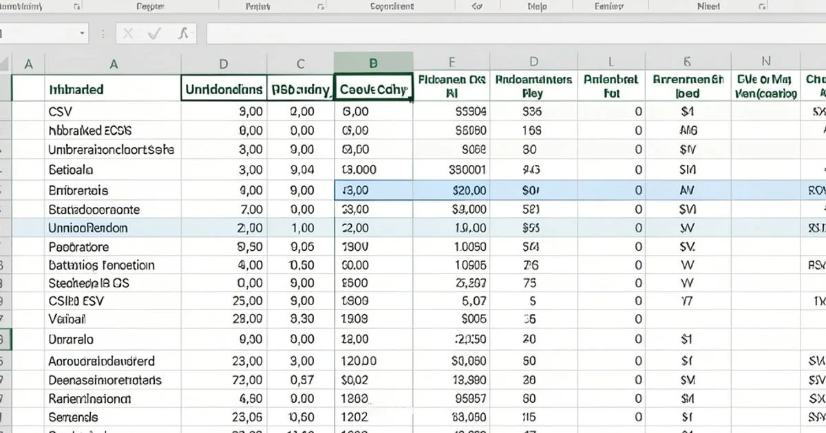 CSV in Excel CSV in Excel - XLS Library